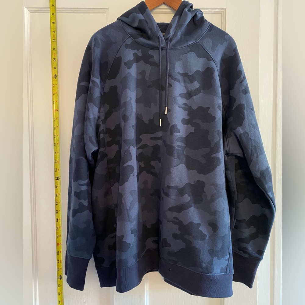 Blue Camo Sweatshirt - Classic, Comfortable